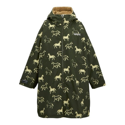 Front - Regatta Childrens/Kids Horse Waterproof Changing Robe