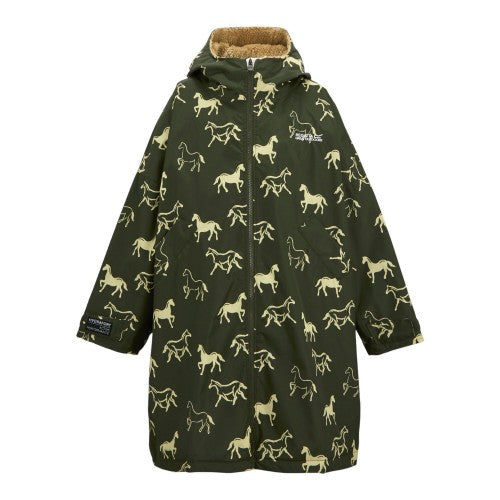 Front - Regatta Childrens/Kids Horse Waterproof Changing Robe