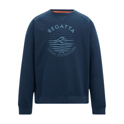 Front - Regatta Mens Nithsdale Wave Sweatshirt