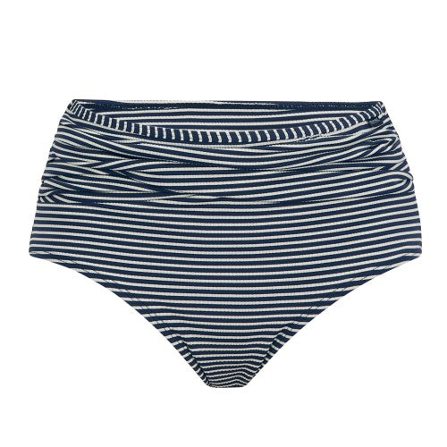 Front - Regatta Womens/Ladies Loria Stripe Seersucker Bikini Bottoms
