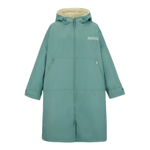 Front - Regatta Unisex Adult Waterproof Reversible Changing Robe