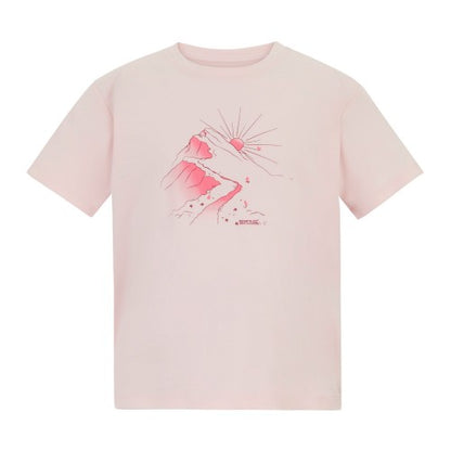 Front - Regatta Childrens/Kids Aria Sunrise T-Shirt
