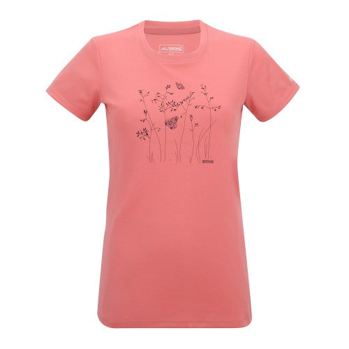 Front - Regatta Womens/Ladies Fingal Wild Grass T-Shirt