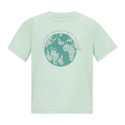 Front - Regatta Childrens/Kids Aria Globe T-Shirt