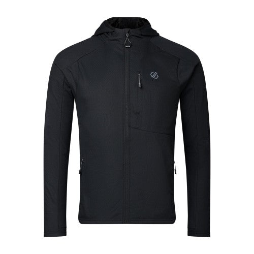 Front - Dare 2B Mens Heat Wave Stretch Midlayer
