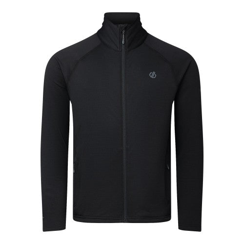 Front - Dare 2B Mens Fuse Up Stretch Full Zip Midlayer
