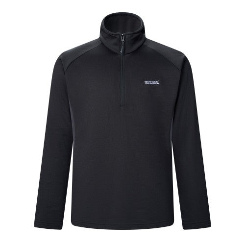 Front - Regatta Mens Thiek Logo Fleece Midlayer
