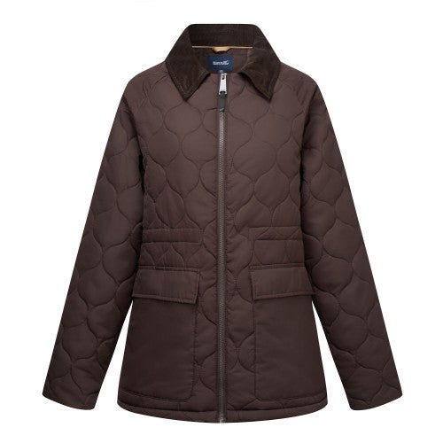 Front - Regatta Womens/Ladies Amira Quilted Padded Jacket