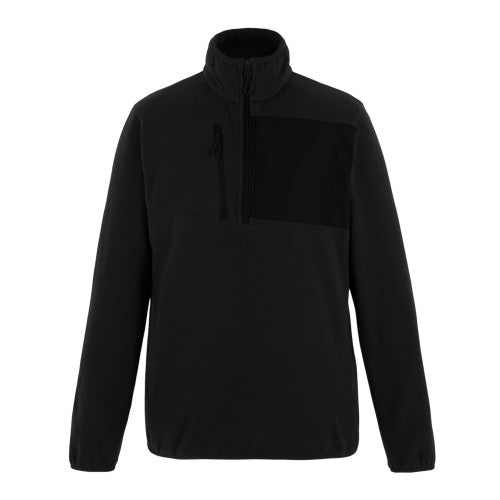 Front - Regatta Mens Active Microfleece Quarter Zip Fleece Top