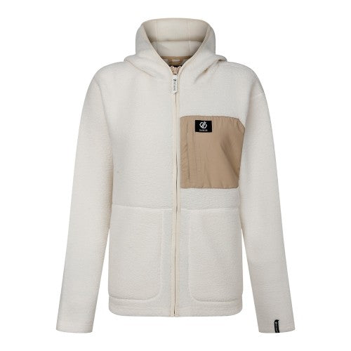 Front - Dare 2B Womens/Ladies Firn Borg Hooded Fleece