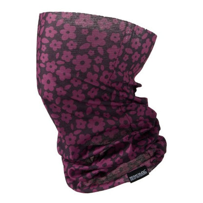 Front - Regatta Childrens/Kids Multitube II Floral Snood