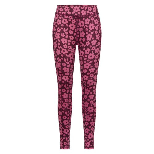 Front - Regatta Childrens/Kids Barlia Floral All-Over Print Leggings