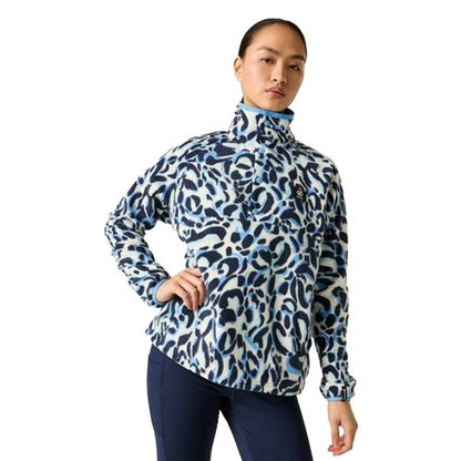 Front - Dare 2B Womens/Ladies Wing It Animal Print Fleece Top