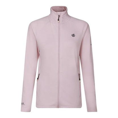 Front - Dare 2B Womens/Ladies Lowline Core Stretch Full Zip Midlayer