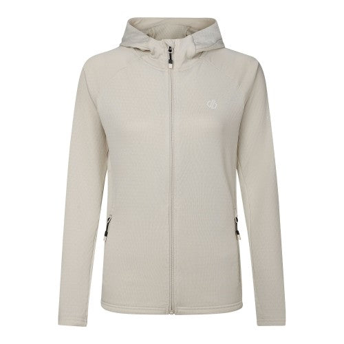 Front - Dare 2B Womens/Ladies Ventura Stretch Hooded Midlayer