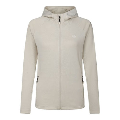 Front - Dare 2B Womens/Ladies Ventura Stretch Hooded Midlayer