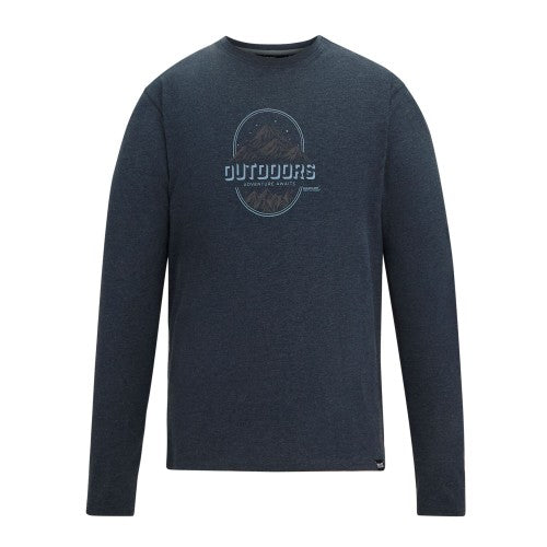 Front - Regatta Mens Maylow Outdoors Long-Sleeved T-Shirt