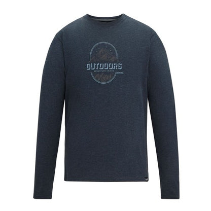 Front - Regatta Mens Maylow Outdoors Long-Sleeved T-Shirt