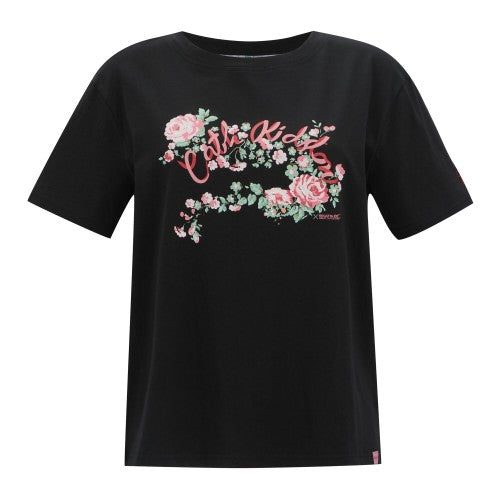 Front - Regatta Womens/Ladies Cath Kidston Floral Oversized T-Shirt