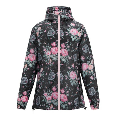 Front - Regatta Womens/Ladies Cath Kidston Hackney Rose Waterproof Shell Jacket