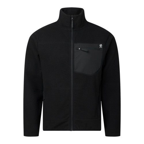 Front - Dare 2B Mens Camber Shield Borg Fleece Jacket