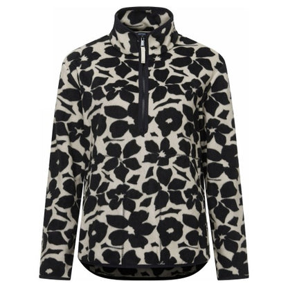 Front - Regatta Womens/Ladies Frankie Shadow Flower Half Zip Fleece