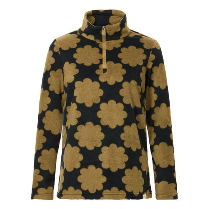 Front - Regatta Womens/Ladies Orla Kiely Sun Daisy Half Zip Fleece
