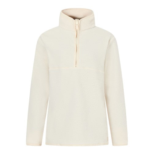 Front - Regatta Womens/Ladies Frankie Borg Half Zip Fleece