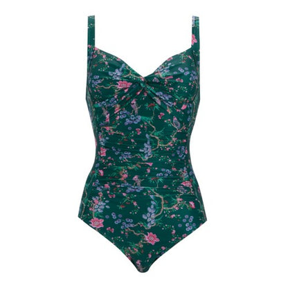 Front - Regatta Womens/Ladies Cath Kidston Birds and Berries One Piece Swimsuit