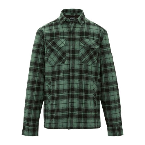 Front - Regatta Mens Spennith Shacket Checked Shirt