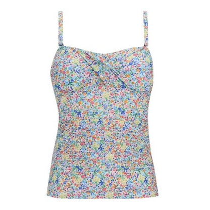 Front - Regatta Womens/Ladies Cath Kidston Harmony Ditsy Tankini Top