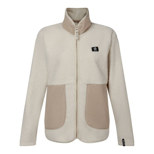 Front - Dare 2B Womens/Ladies Zephyr Borg Fleece Jacket