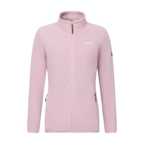 Powder Lilac - Front - Regatta Womens-Ladies Harrow Fleece Jacket