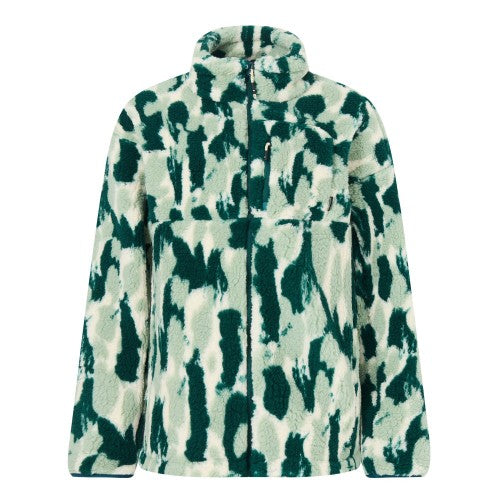 Front - Regatta Womens/Ladies Roswind Brush Stroke Water Resistant Fleece Jacket