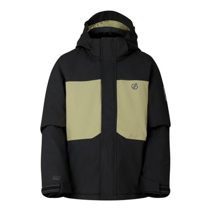 Extreme Green - Front - Dare 2B Childrens-Kids Send It II Ski Jacket