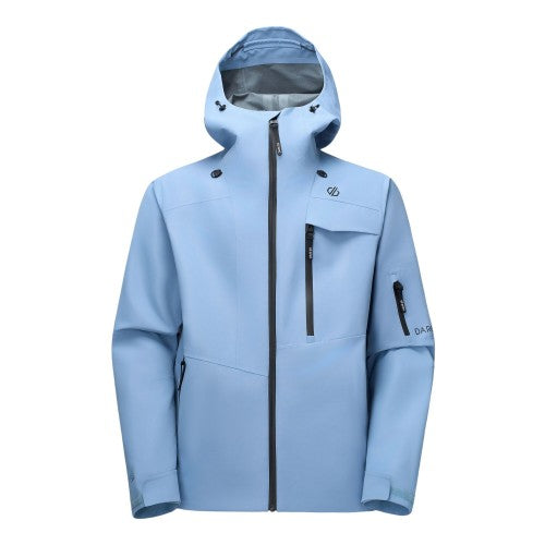 Front - Dare 2B Mens Altitude Guard 3 Layer Membrane Ski Jacket