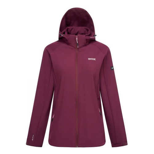 Front - Regatta Womens/Ladies Deyana Softshell Jacket