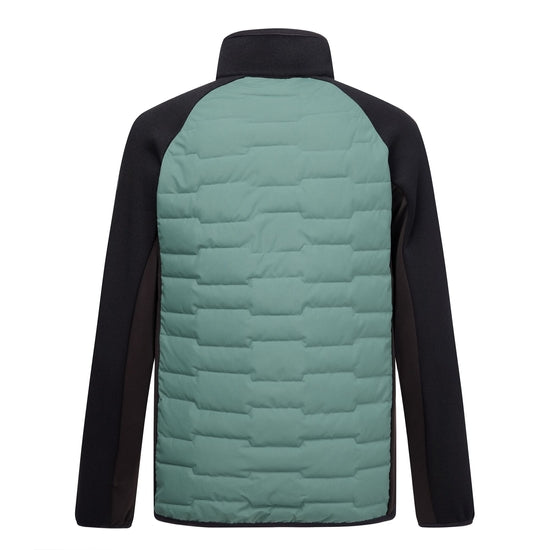 Dark Forest Green - Back - Regatta Mens Cyrus Hybrid Jacket