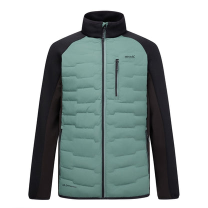Dark Forest Green - Front - Regatta Mens Cyrus Hybrid Jacket