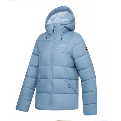 Dusky Blue - Side - Regatta Womens-Ladies Eyre Padded Jacket