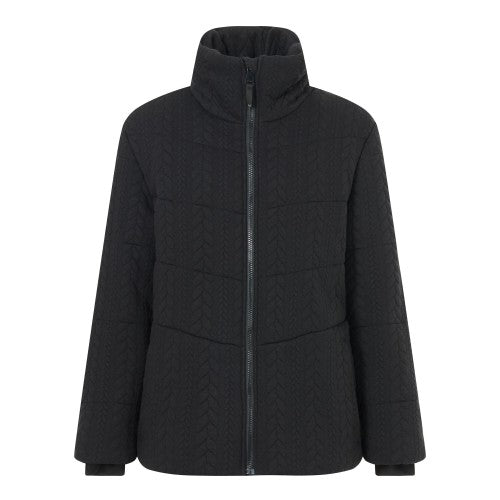 Front - Regatta Womens/Ladies Amaryl Cable Knit Padded Jacket