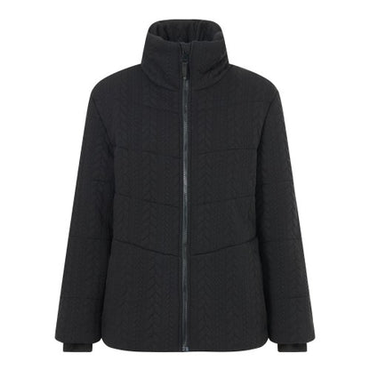 Front - Regatta Womens/Ladies Amaryl Cable Knit Padded Jacket