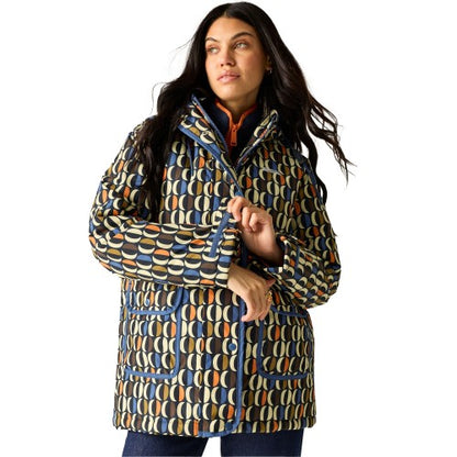 Front - Regatta Womens/Ladies Orla Kiely Oval Insulated Waterproof Jacket