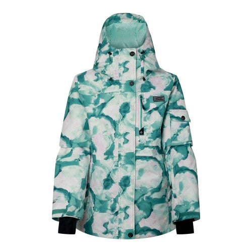Front - Dare 2B Womens/Ladies Snowline Marble Effect Ski Jacket
