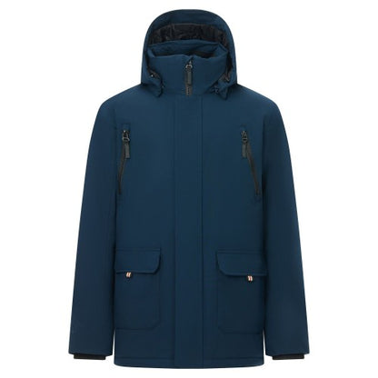 Front - Regatta Mens Marron Waterproof Insulated Jacket