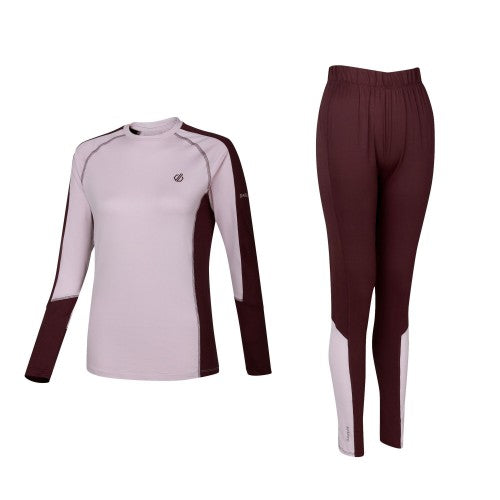 Front - Dare 2B Womens/Ladies Exchange III Base Layer Set