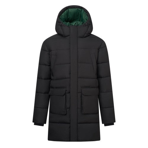 Front - Regatta Mens Marek Longline Hybrid Jacket