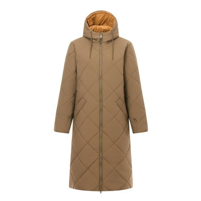 Front - Regatta Womens/Ladies Elryse Quilted Long Length Jacket