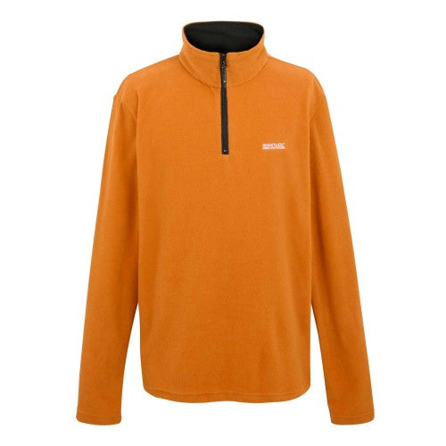 Front - Regatta Great Outdoors Mens Thompson Half Zip Fleece Top