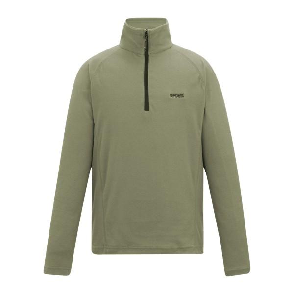 Light Sage - Front - Regatta Great Outdoors Mens Montes Funnel Neck Fleece Jumper